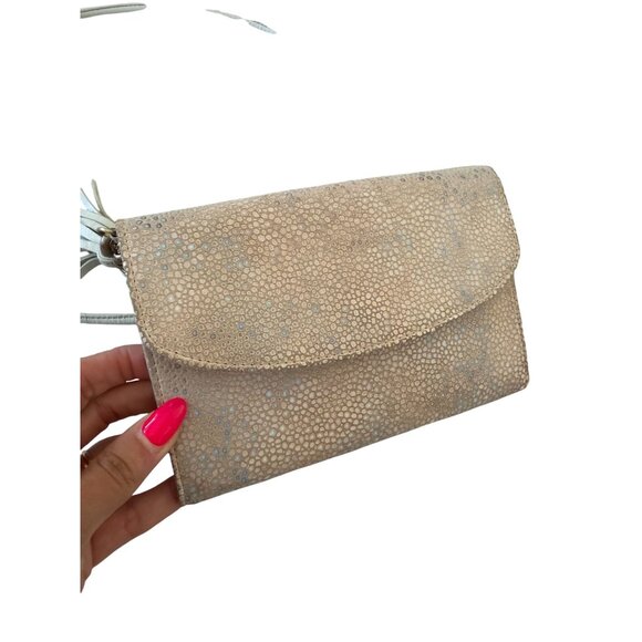 KATHERINE KWEI New York Ombre Leather Crossbody Bag - Picture 2 of 14